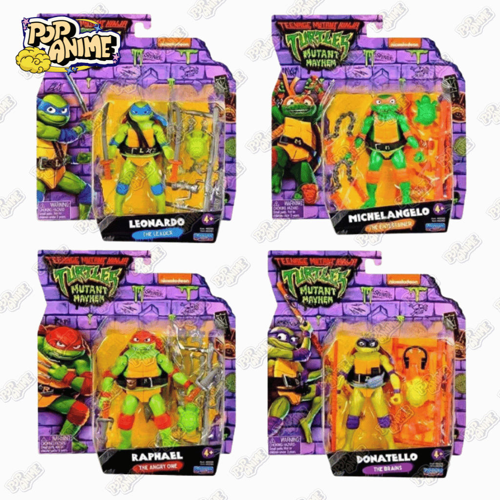 Figurines Tortues Ninja – Mutant Mayhem