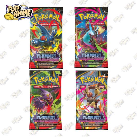 Pokémon – Booster Flammes Fantasmagoriques | Édition Collector | Vente Limitée (2 par personne)