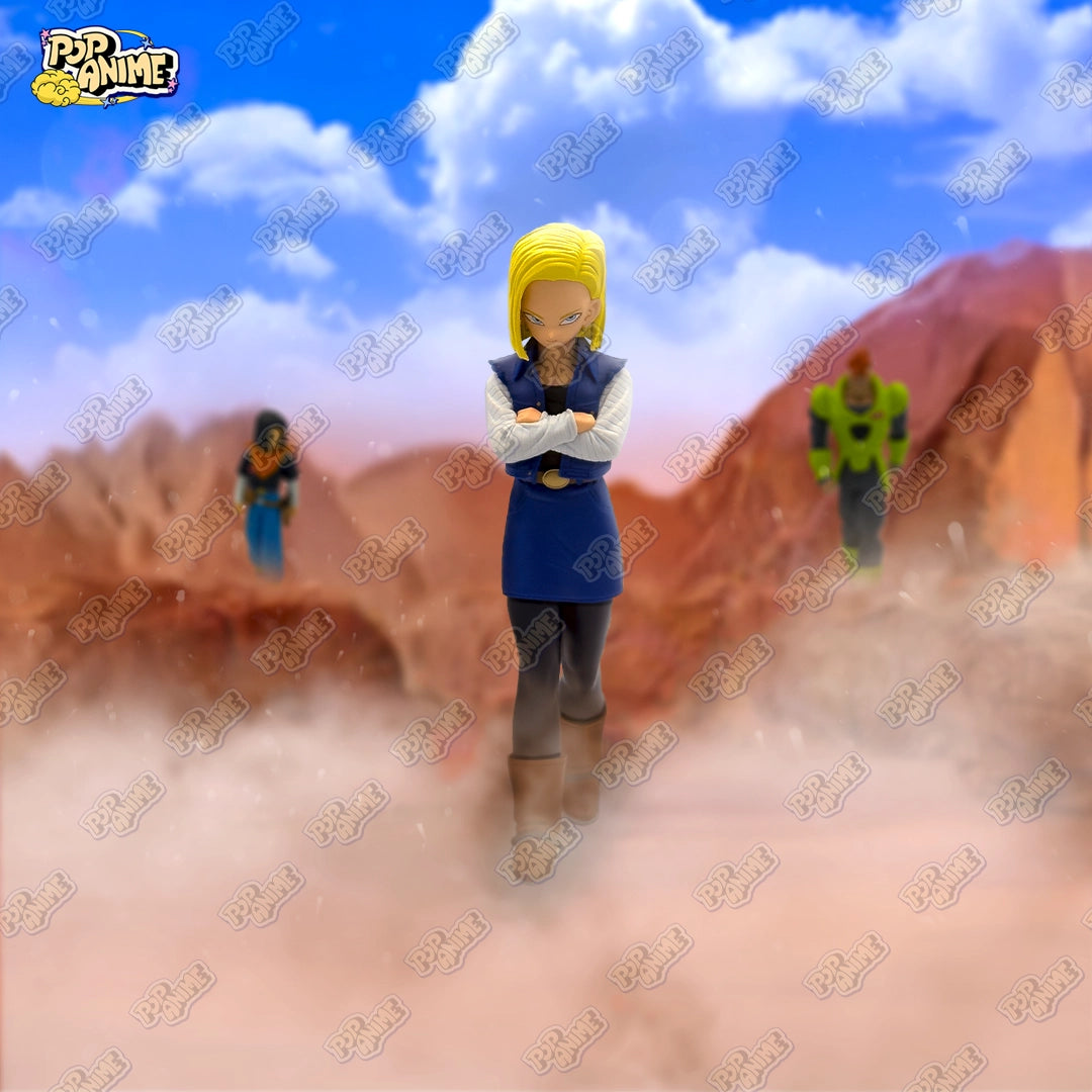 Figurine C-18 - Solid Edge Works | Dragon Ball Z