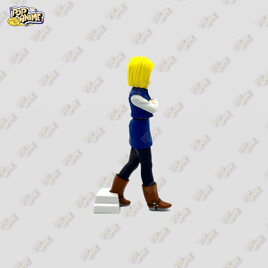 Figurine C-18 - Solid Edge Works | Dragon Ball Z