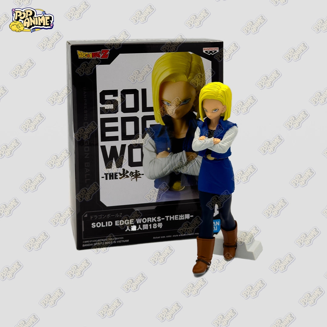 Figurine C-18 - Solid Edge Works | Dragon Ball Z