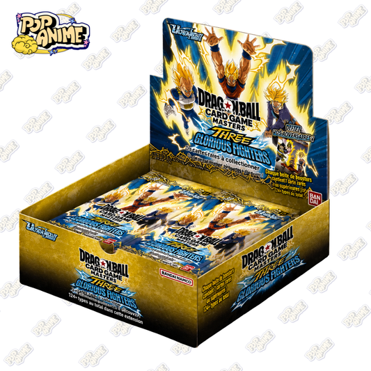 Dragon Ball Super Masters - Display de 24 boosters B30 : Three Glorious Fighters