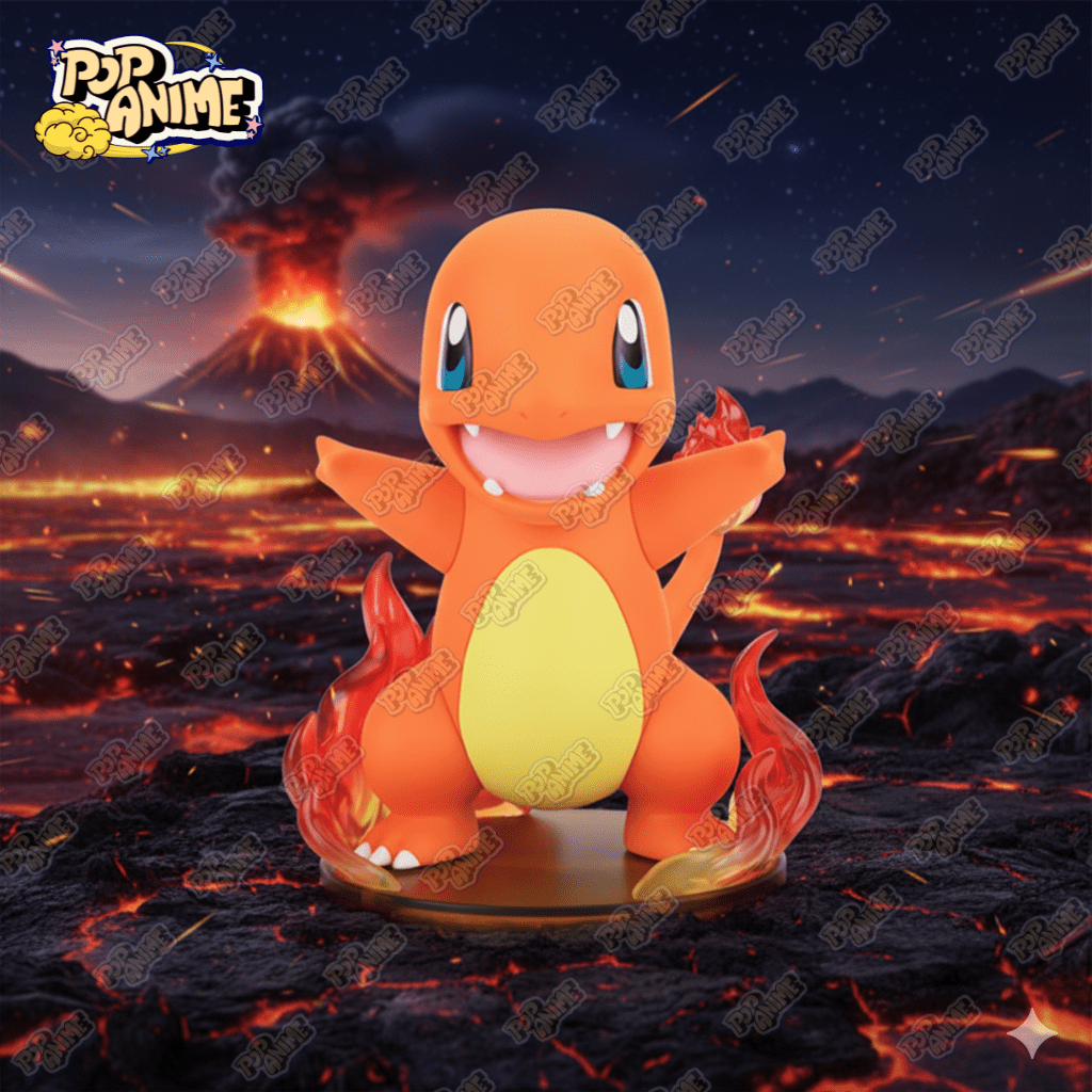 Figurine Pokémon Salamèche Grand Format
