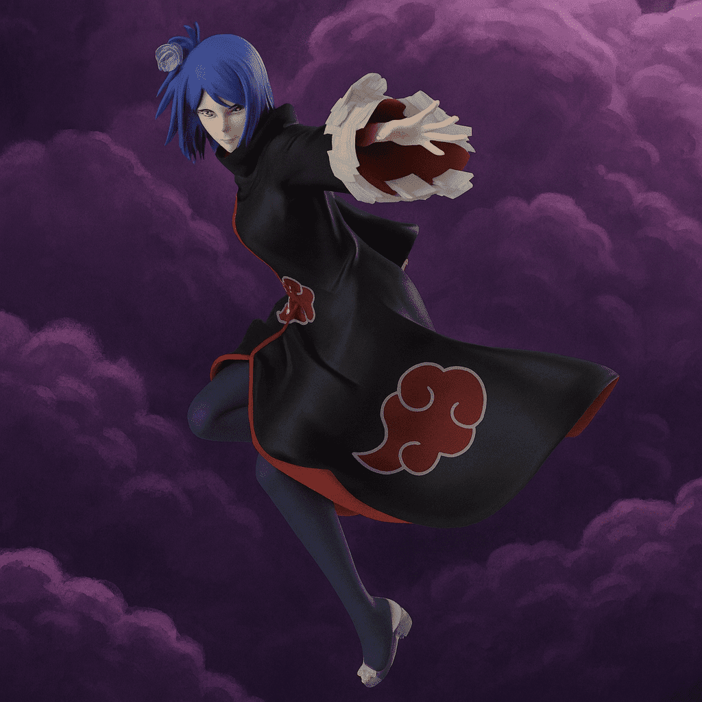 Figurine Naruto Konan Akatsuki