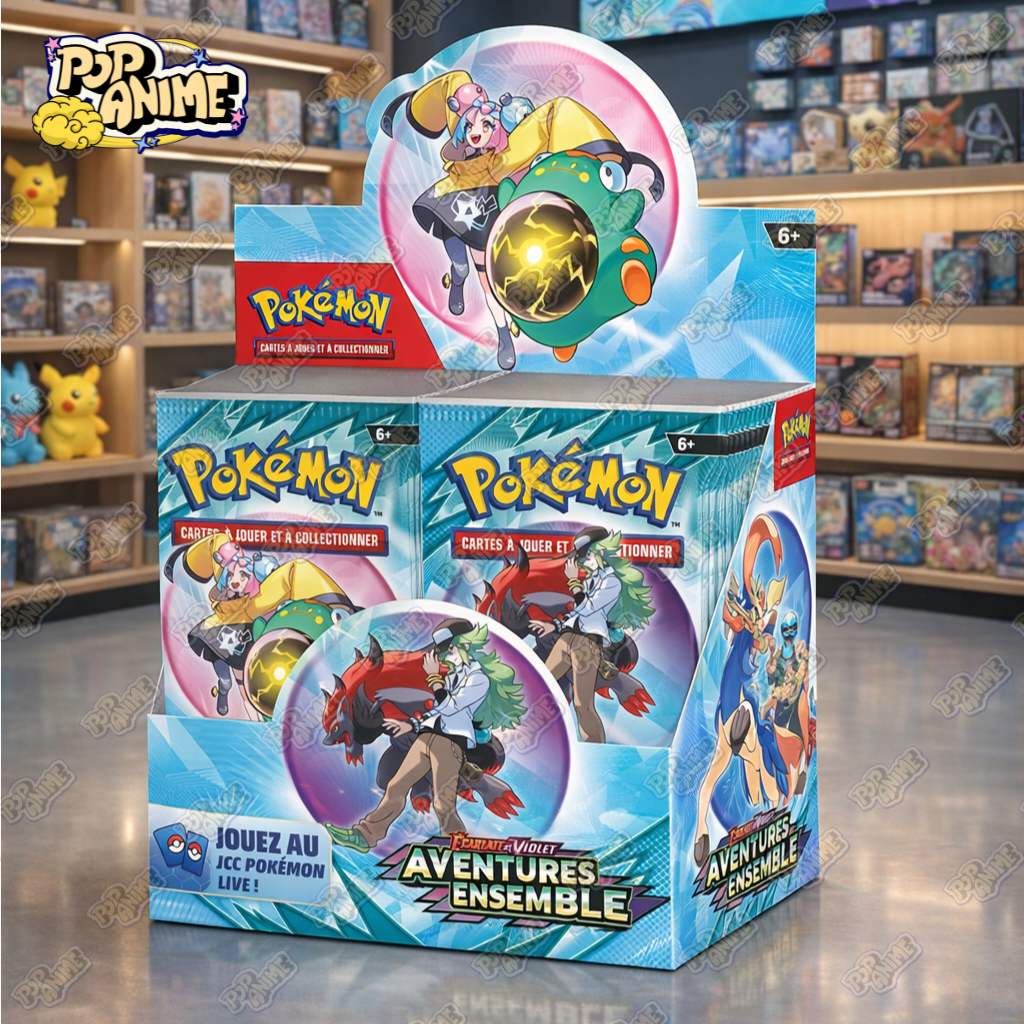 Display Pokémon EV09 - Aventures Ensemble | Boosters Officiels Écarlate & Violet
