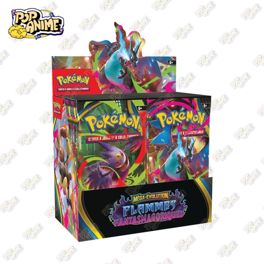 Display Pokémon ME02 – Flammes Fantasmagoriques | Boosters Officiels du JCC Pokémon