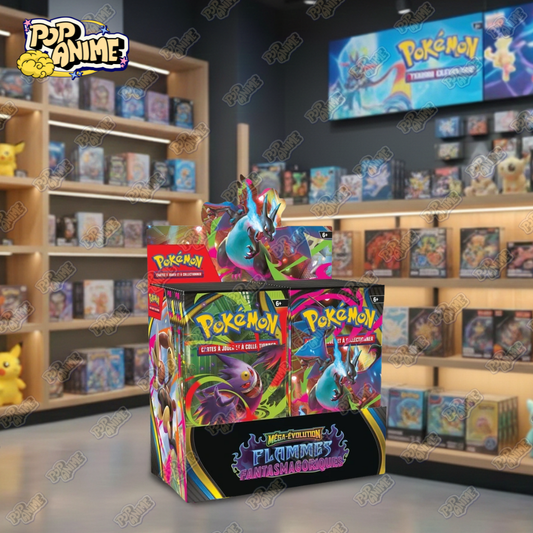 Display Pokémon ME02 – Flammes Fantasmagoriques | Boosters Officiels du JCC Pokémon