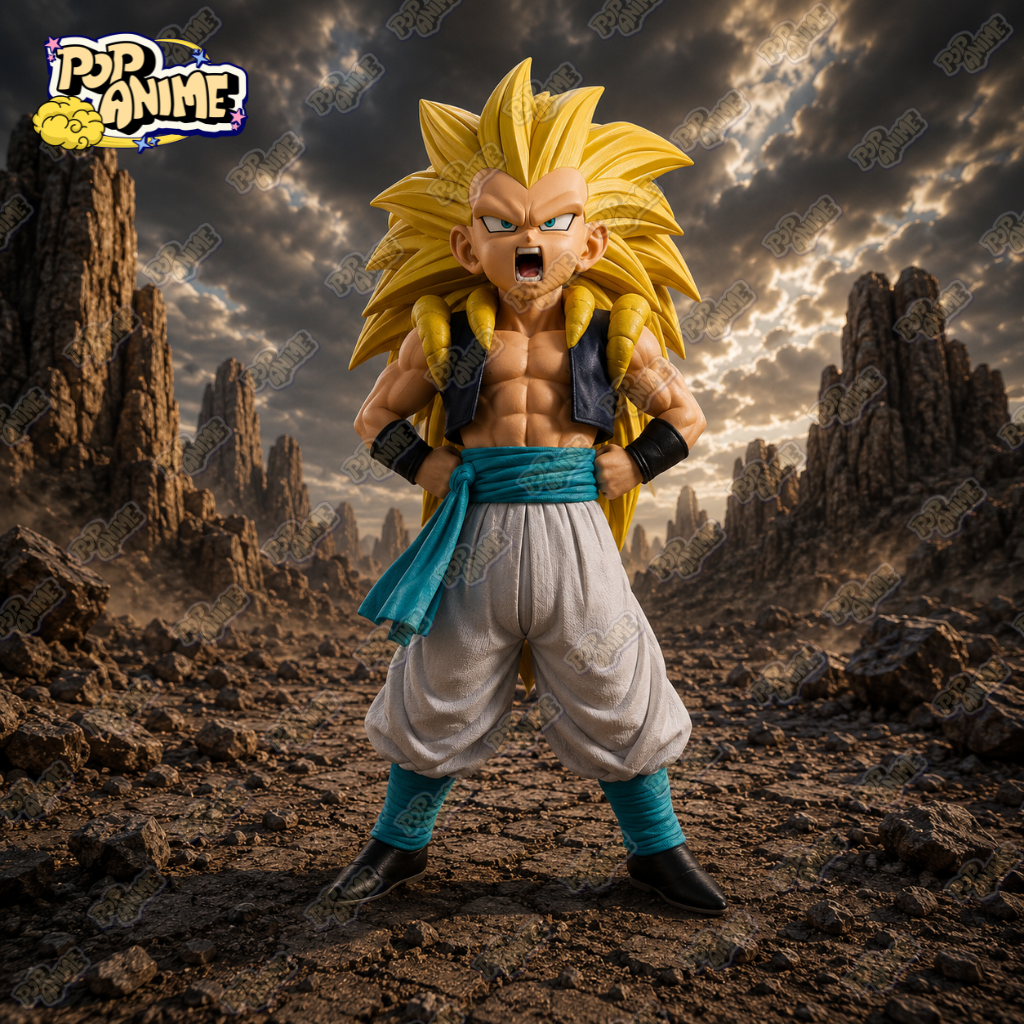 Figurine Gotenks version Super Saiyan - Bandai