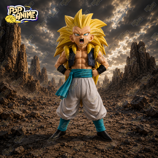 Figurine Gotenks version Super Saiyan - Bandai