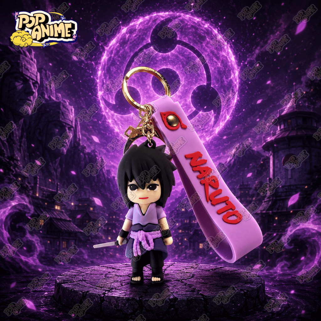 Porte-clés-Naruto-Sasuke Uchiha