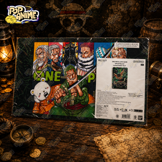 Tapis de jeu officiel ONE PIECE Card Game édition limitée Vol. 4